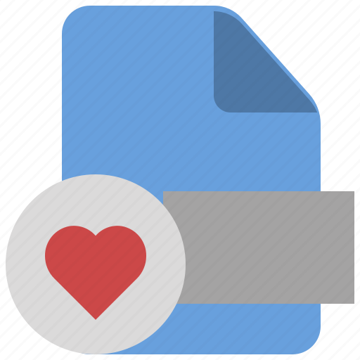 Document, favorite, file, format, important, love, pdf icon - Download on Iconfinder