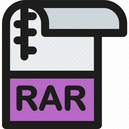 Rar, data, document, extension, file, format, paper icon - Download on Iconfinder