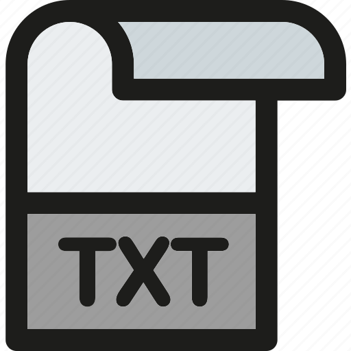 Txt, data, document, extension, file, format, paper icon - Download on Iconfinder