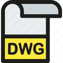dwg, data, document, extension, file, format, paper