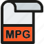 mpg, data, document, extension, file, format, paper 