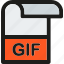 gif, data, document, extension, file, format, paper 