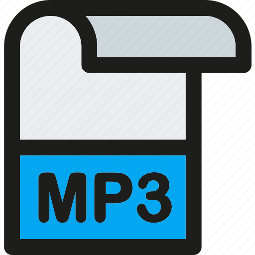 Mp3, data, document, extension, file, format, paper icon - Download on Iconfinder