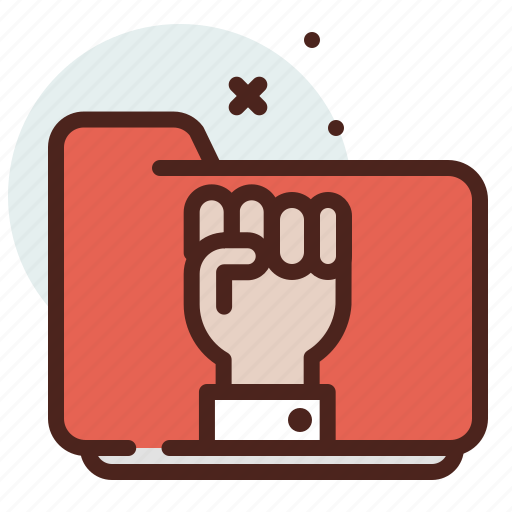 Fist, folder, list, office, organizer icon - Download on Iconfinder