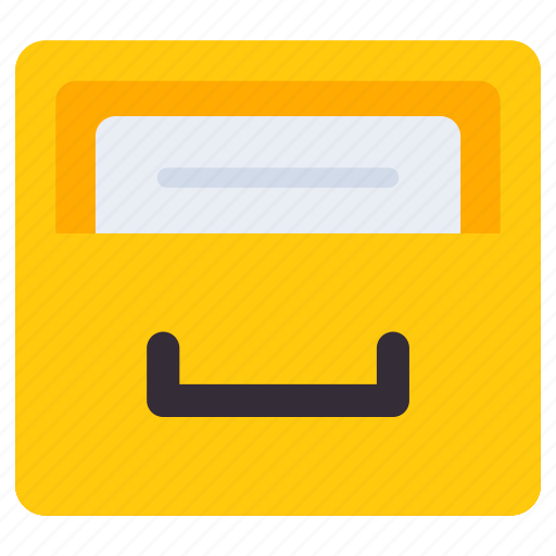 File drawer, file archive, file catalog, file storage, document store icon - Download on Iconfinder