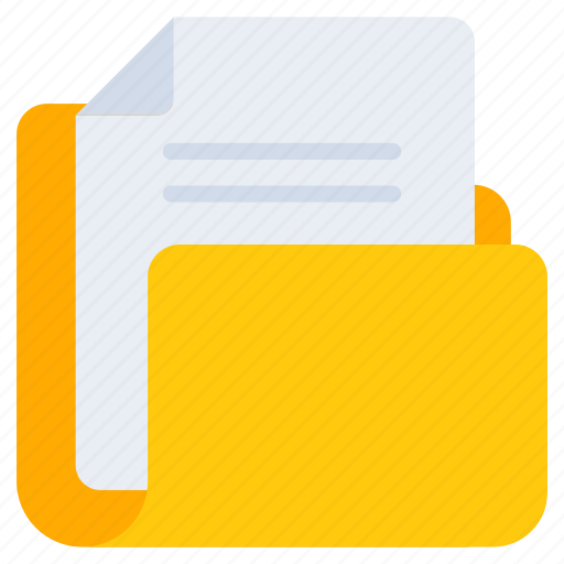 Folder document, file folder, document case, portfolio, paper icon - Download on Iconfinder