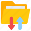 folder transfer, folder sharing, folder rotation, data transfer, portfolio 