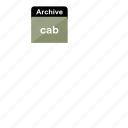 archive, cab, file format, extension