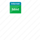 file format, html, internet, extension