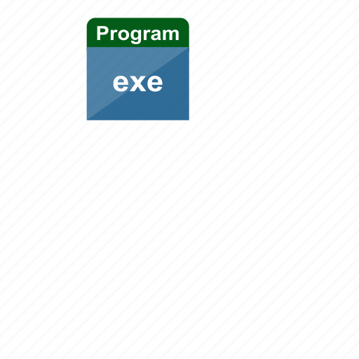 Exe, executable, file format, program, extension icon - Download on Iconfinder