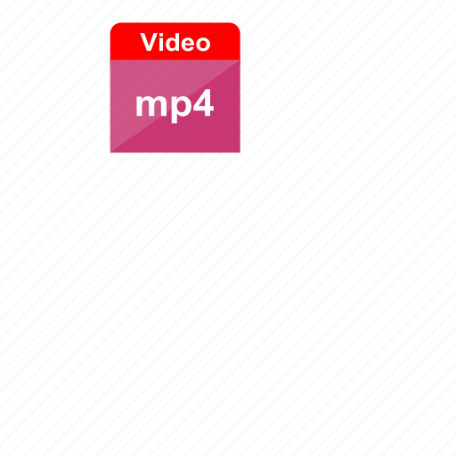 File format, mp4, video, extension icon - Download on Iconfinder