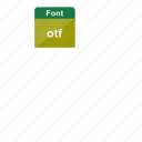 file format, font, otf, extension, language