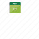 file format, font, ttf, extension
