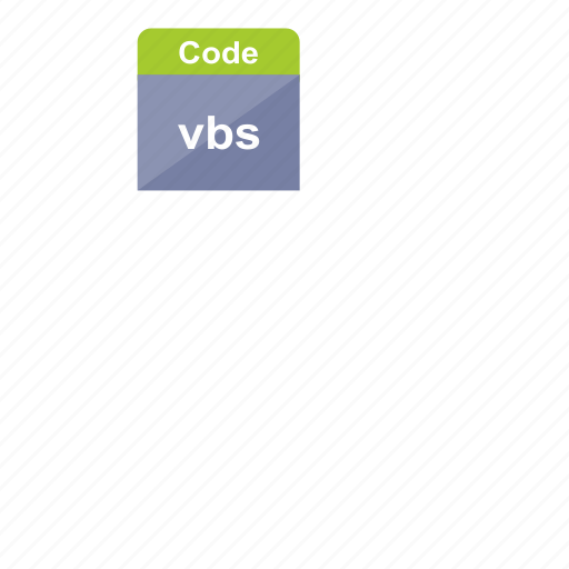 Code, file format, programming, script, vbs, vbscript, web icon - Download on Iconfinder
