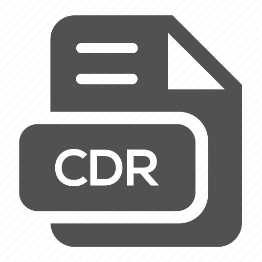 Cdr, document, extension, file, format, type, vector icon - Download on Iconfinder