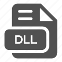 dll, document, extension, file, format, type 