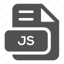 document, extension, file, format, java, js, type