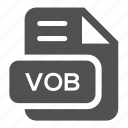 document, extension, file, format, type, vob