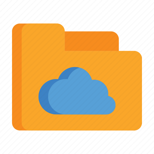 Fileformat, folder, cloud icon - Download on Iconfinder