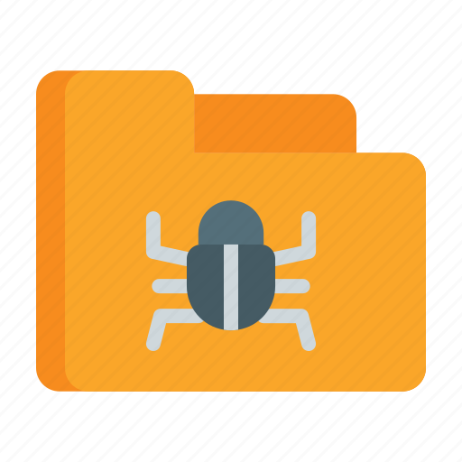 Fileformat, infected, folder icon - Download on Iconfinder