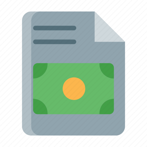 Fileformat, money icon - Download on Iconfinder