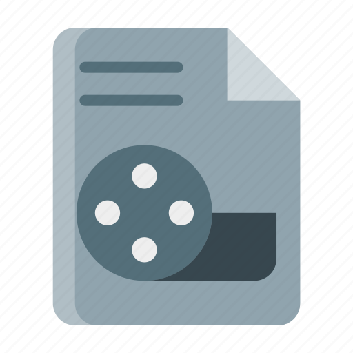 Fileformat, movie icon - Download on Iconfinder
