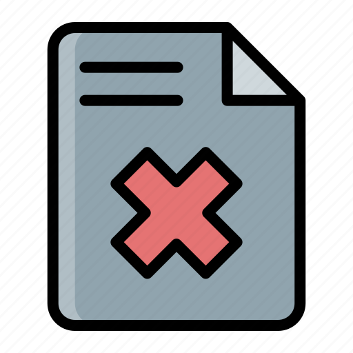 Fileformat, error, file icon - Download on Iconfinder