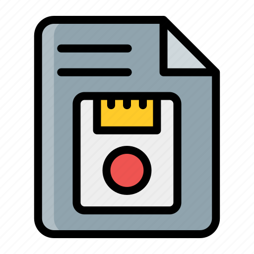 Fileformat, save icon - Download on Iconfinder on Iconfinder