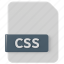 css, file, document, extension, file extension, type, format