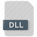 dll, file, document, extension, file extension, type, format