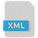 xml, file, document, extension, file extension, type, format