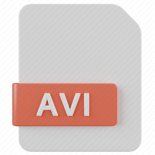 Avi, file, document, extension, file extension, type, format icon - Download on Iconfinder