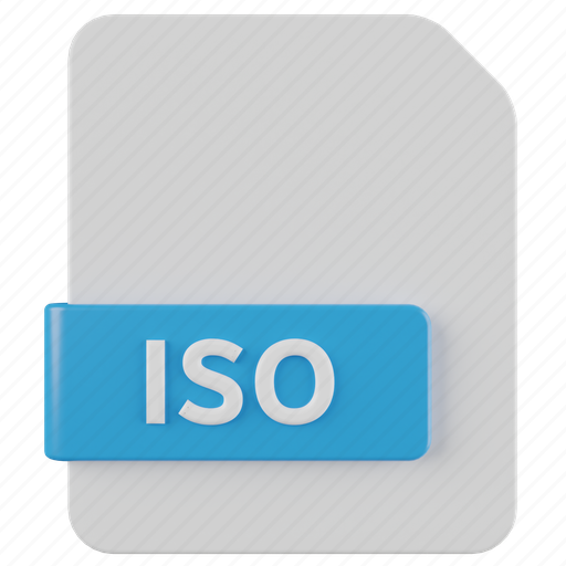Iso, file, document, extension, file extension, type, format icon - Download on Iconfinder