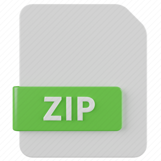 Zip, file, document, extension, file extension, type, format icon - Download on Iconfinder