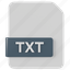 txt, file, document, extension, file extension, type, format 