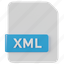 xml, file, document, extension, file extension, type, format 