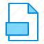 blank, document, extension, file, format 