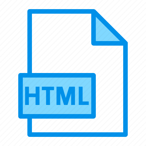 Document, extension, file, format, html icon - Download on Iconfinder