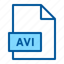 avi, document, extension, file, format