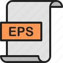 document, eps, extension, file, format, page