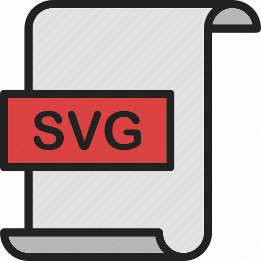 Document, extension, file, format, image, page, svg icon - Download on Iconfinder