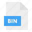 bin, document, extension, file, format 