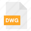 document, dwg, extension, file, format 