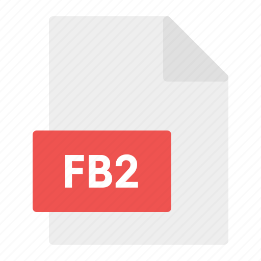 Document, extension, fb2, file, format icon - Download on Iconfinder