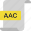 aac, audio, document, extension, file, format, page 