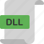 dll, document, extension, file, format, page 