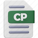 cp, file, format, page, document, extension, cp file