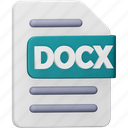docx, file, format, page, document, extension, docx file