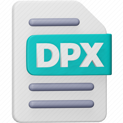 Dpx, file, format, page, document, extension, dpx file icon - Download on Iconfinder