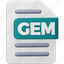 gem, file, format, page, document, extension, gem file 